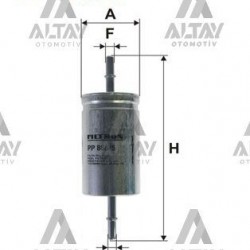 YAKIT FİLTRESİ (BENZİN) MAZDA 3 09-14 / FOCUS 98= 1.4-1.6 ZETEC / VOLVO S40 II 05-09